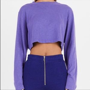 Cotton citizen Tokyo shirt in purple size M